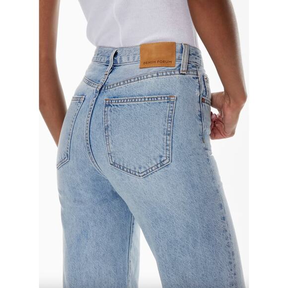 EUC Aritzia Denim Forum Farrah High Rise Wide Leg Jean - Picture 3 of 7